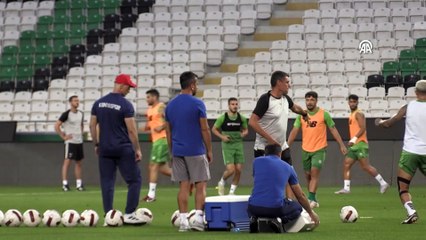 KONYA - Konyaspor'da İstanbulspor maçı hazırlıkları sürüyor