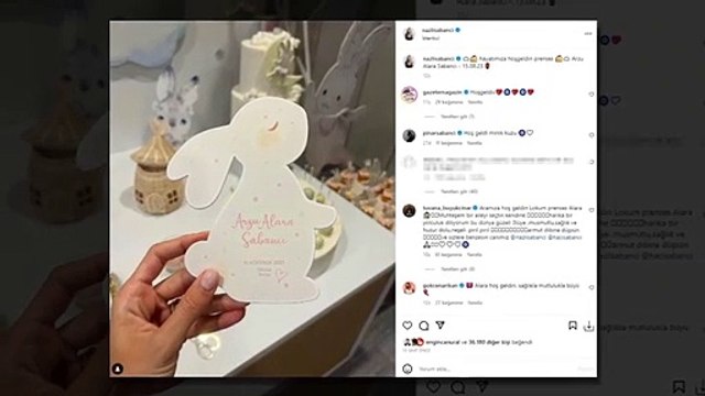 Annelik heyecanı yaşayan Nazlı Sabancı'dan ilk paylaşım geldi