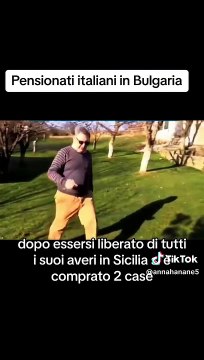 Pensionati italiani in Bulgaria