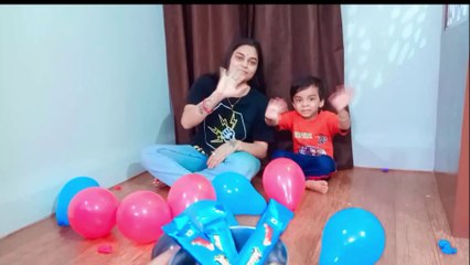 Balloon Pop Challenge: Mommy vs. Baby Boy - Winner Takes the Surprise Box!