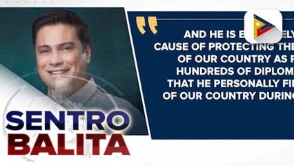 Ilang senador, suportado ang pagkakatalaga kay Amb. Locsin bilang special envoy to China