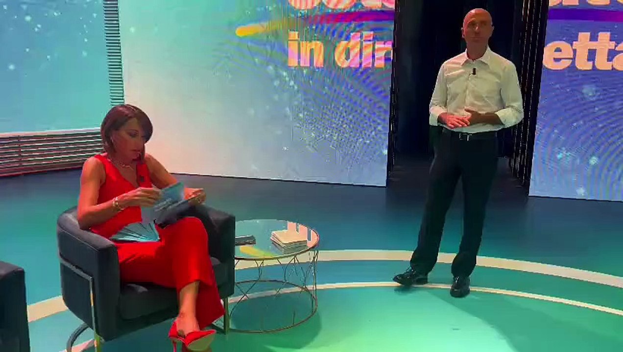 Nunzia De Girolamo a l’Estate in diretta: ‘Sono svenuta’, poltroncine in studio