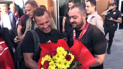 KAYSERİ - Galatasaray kafilesi Kayseri'ye geldi