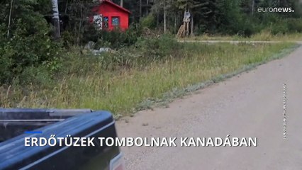 Erdőtüzek: 20 ezer embert evakuálnak Kanadában