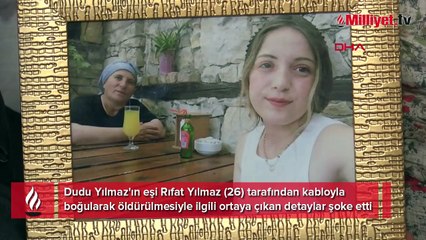 Katilin planı! Kabloyla boğarak öldürdü, telefondan bu mesajı attı