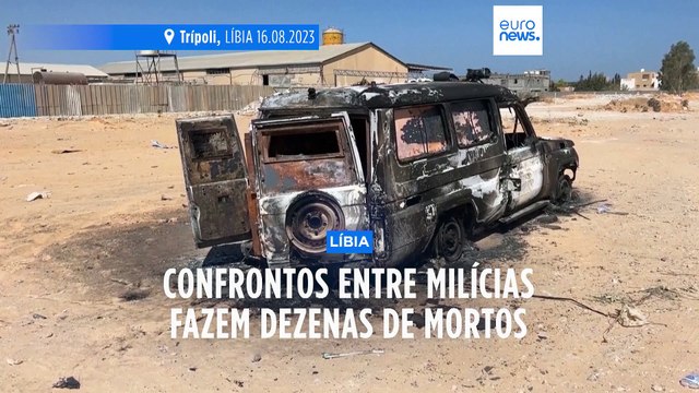 Pelo menos 56 mortos em confrontos entre milícias na Líbia
