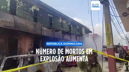 Número de mortos em explosão na República Dominicana sobe para 27