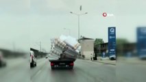 Bursa'da trafiği tehlikeye attılar