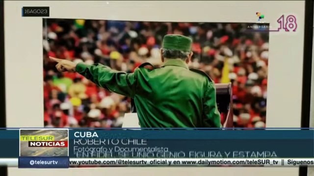 Exposición fotográfica Las manos de Fidel recuerda la vida del líder cubano