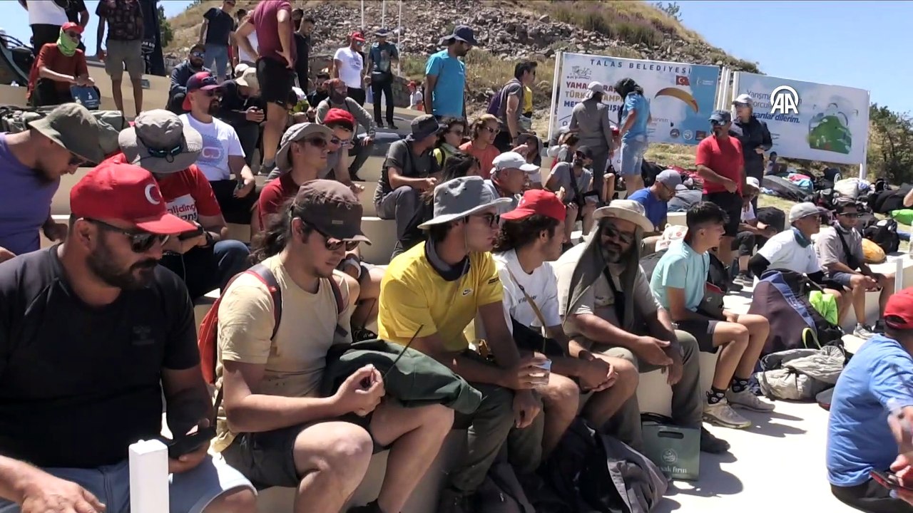 KAYSERİ - Yamaç Paraşütü Türkiye Şampiyonası Mesafe Yarışması tamamlandı