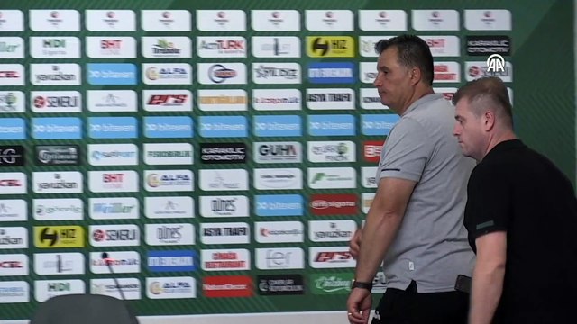 GİRESUN - Bitexen Giresunspor-Bodrum FK maçının ardından