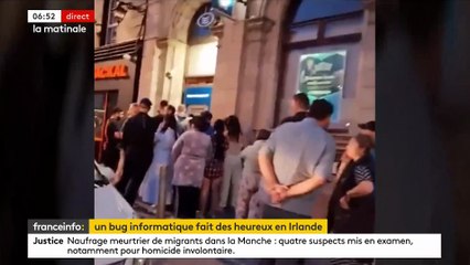 La banque irlandaise Bank of Ireland s'est excusée après avoir résolu un problème technique qui a permis à ses clients de retirer ou transférer plus d'argent depuis leur compte qu'ils n'en détenaient - VIDEO