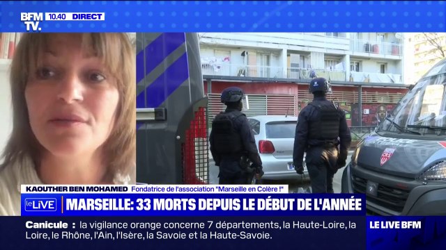 Trafic de drogue à Marseille: Il faut travailler à des solutions pérennes sur 30 ans , souligne Kaouther Ben Mohamed (association Marseille en colère! )