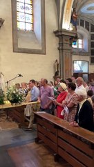 Procession 15 août - Entrée église