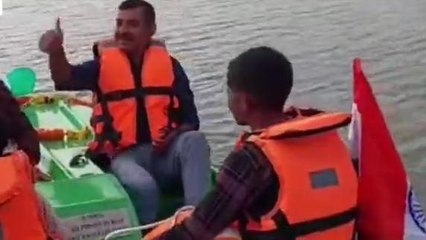 खरगोन: निधिवन में शुरू हुई बोटिंग की सुविधा, शहर के लोगों को मिली बड़ी सौगात