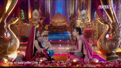 tình sử quân vương tập 91 - THVL1 lồng tiếng - phim ấn độ - xem phim tinh su quan vuong tap 92