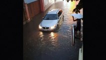 Flughafen Frankfurt warnt nach schlimmen Unwettern - Flugzeuge stehen 50 cm hoch im Wasser