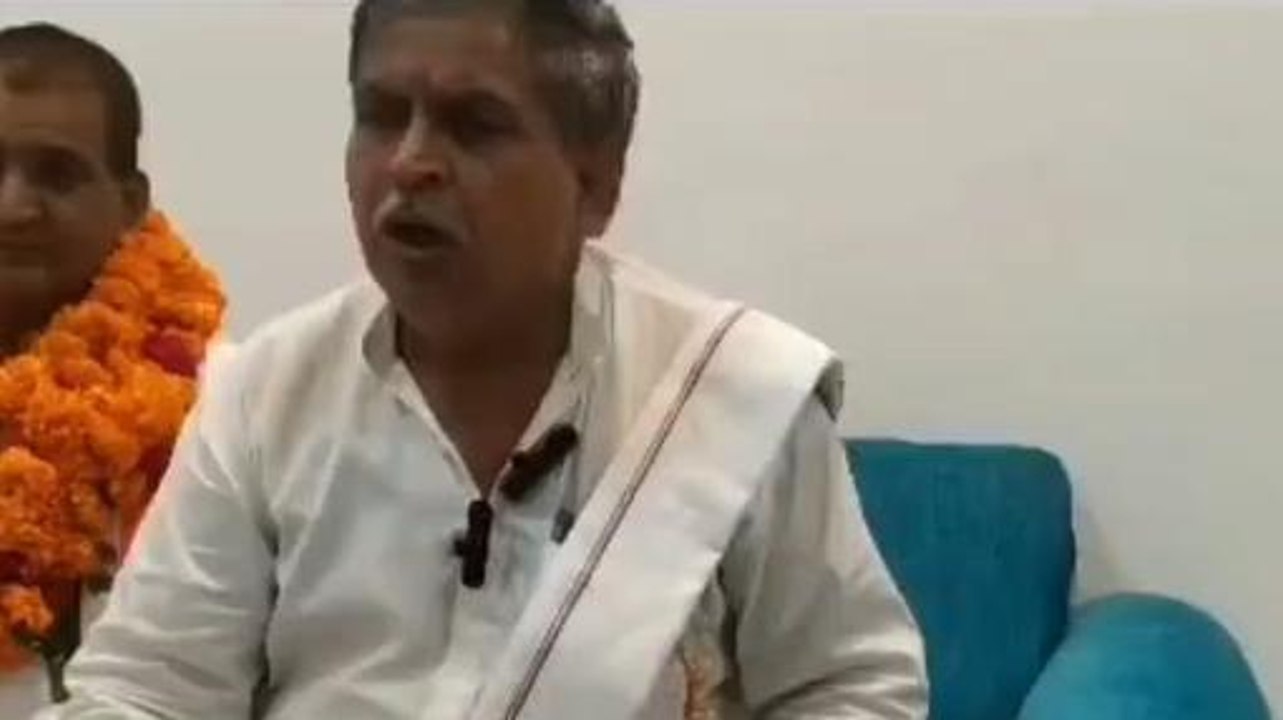 कांग्रेस जिला अध्यक्ष प्रकाश सिंह दांगी ने की पत्रकार वार्ता, BJP पर लगाए आरोप