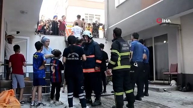 2 enfants ont été touchés par la fumée de l'incendie à Ünye