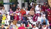 [FULL] Memukau! Salma Salsabila Nyanyikan 'Simfoni Raya Indonesia' di Istana