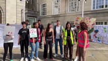 Protests against youth club cuts