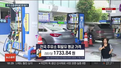 유류세 인하 연장했지만…유가·환율에 물가 우려 여전