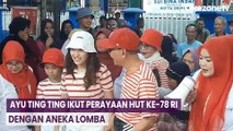 Ayu Ting Ting Menang Lomba Tangkap Belut, Dapat Hadiah Celana Dalam Pria