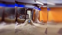 Frankfurt Havalimanı'nda Şiddetli Yağış Nedeniyle Su Baskını