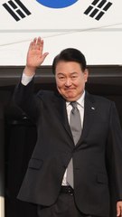 윤석열 대통령, 한미일 정상회의 참석차 美 출국