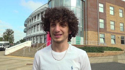 Students react to A-level results