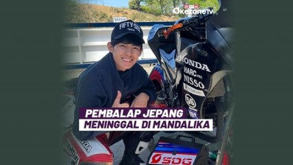 Pembalap Jepang Haruki Noguchi Meninggal Usai Kecelakaan di Sirkuit Mandalika