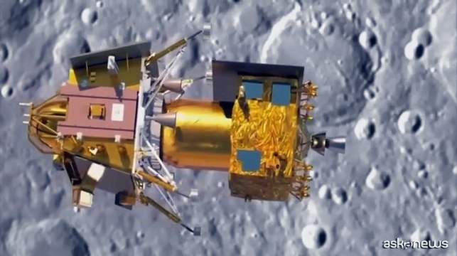 Spazio, il lander lunare indiano si ? separato dal modulo di propulsione