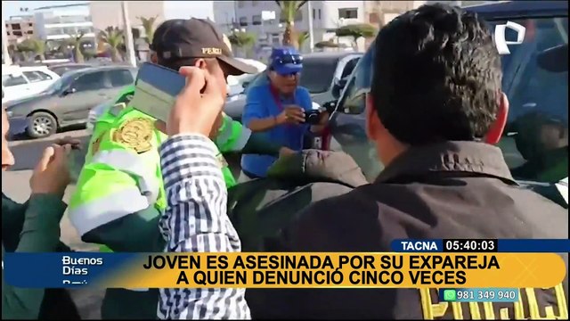Feminicidio en Tacna: mujer es asesinada por su expareja pese a que lo denunció cinco veces