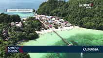 Masyarakat Kampung Namatota Kaimana Kibarkan Bendera Merah Putih di Dasar Laut