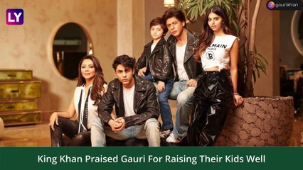 Download Video: Shah Rukh Khan Thanks Wife Gauri Khan For Raising Their Kids Well, Says ‘Suhana Is So Articulate’