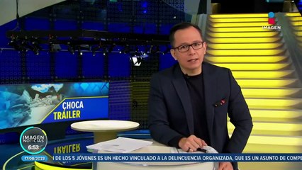 Tráiler se queda sin frenos y se impacta contra varios vehículos en Chiapas