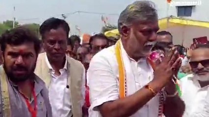 छिंदवाड़ा: केंद्रीय मंत्री पहलाद पटेल पहुंचे छिन्दवाड़ा, कार्यकर्ता सम्मेलन में हुए शामिल