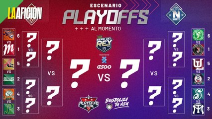 A una semana de los Playoffs no se definen los duelos de la siguiente etapa