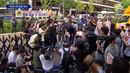 이재명, 출석 전 단상에서 14분간 입장문 낭독