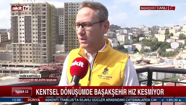 Kentsel dönüşümde Başakşehir hız kesmiyor