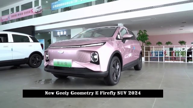 New Geely Geometry E Firefly SUV 2024