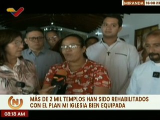 Miranda | Más de 2 mil iglesias han sido rehabilitadas y equipadas por el gobierno bolivariano