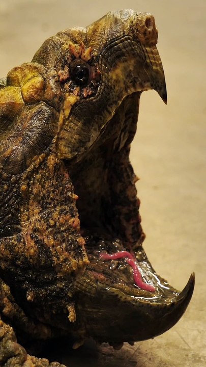 Une tortue REDOUTABLE !