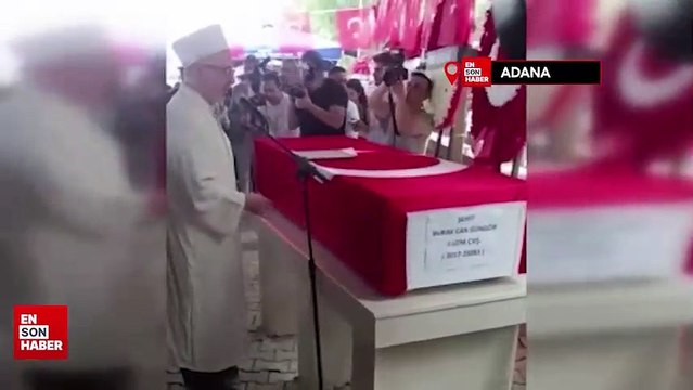 Şehit Jandarma Uzman Çavuş Burakcan Güngör memleketine defnedildi