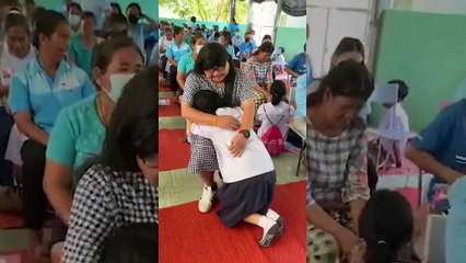 Vídeo comovente: pai solteiro coloca vestido para celebrar dia das mães com filha adotiva