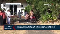 Semangat Penyandang Disabilitas di Malang, Jadi Petugas Upacara HUT RI Ke-78