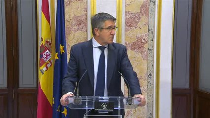 Patxi López: "El PP ha sido incapaz de llegar a ningún acuerdo con nadie, así Feijóo no puede presentarse"