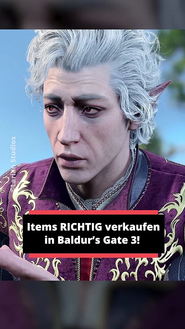 ⁣Baldur's Gate 3: So verkauft ihr Items bei Händlern mit Gewinn