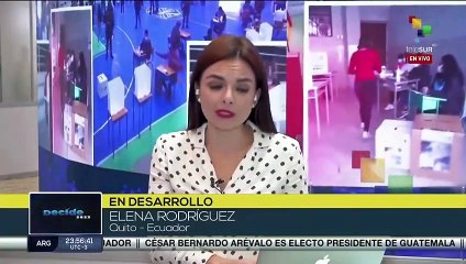 Más del 80% de los ecuatorianos asistieron a las urnas este domingo