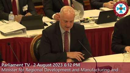 Traeger MP Rob Katter at Budget estimates | August 2023 | Queensland Country Life